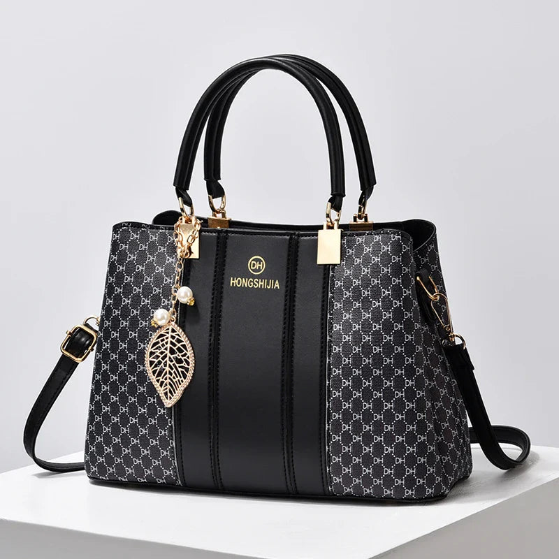 Women's Genuine Leather Handbag - Premium DH