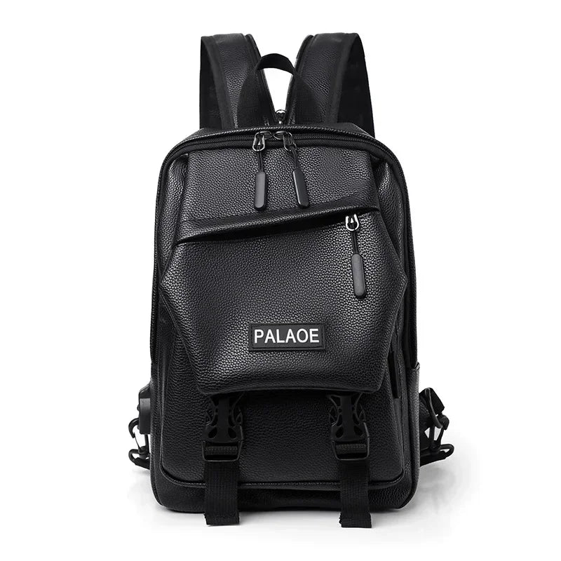 Mini zaino uomo multifunzionale – piccolo, alla moda, con porta USB per scuola e viaggio 2025