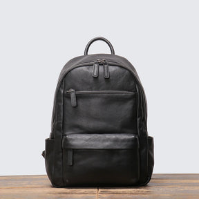 Zaino Uomo in Cuoio Vintage LeathFocus – Classico, Fatto a Mano, per Scuola e Tempo Libero