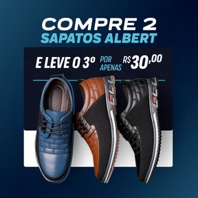 Kit 03 Sapatos Albert