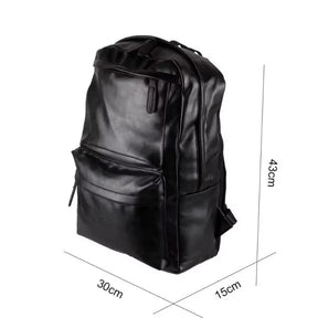 Zaino Minimalista Uomo in Cuoio – Elegante e Pratico per Viaggi e Scuola