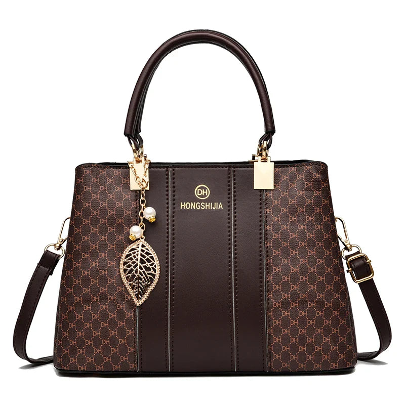 Women's Genuine Leather Handbag - Premium DH