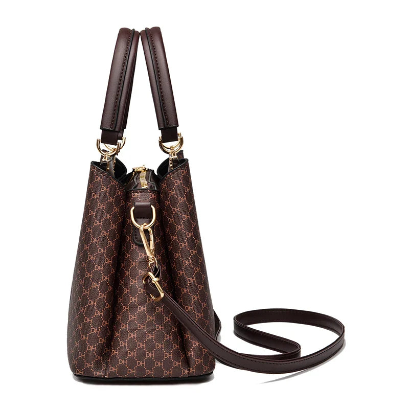 Women's Genuine Leather Handbag - Premium DH