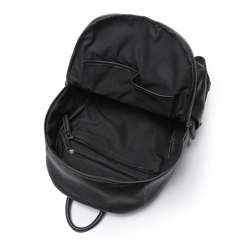 Zaino Uomo in Cuoio Vintage LeathFocus – Classico, Fatto a Mano, per Scuola e Tempo Libero