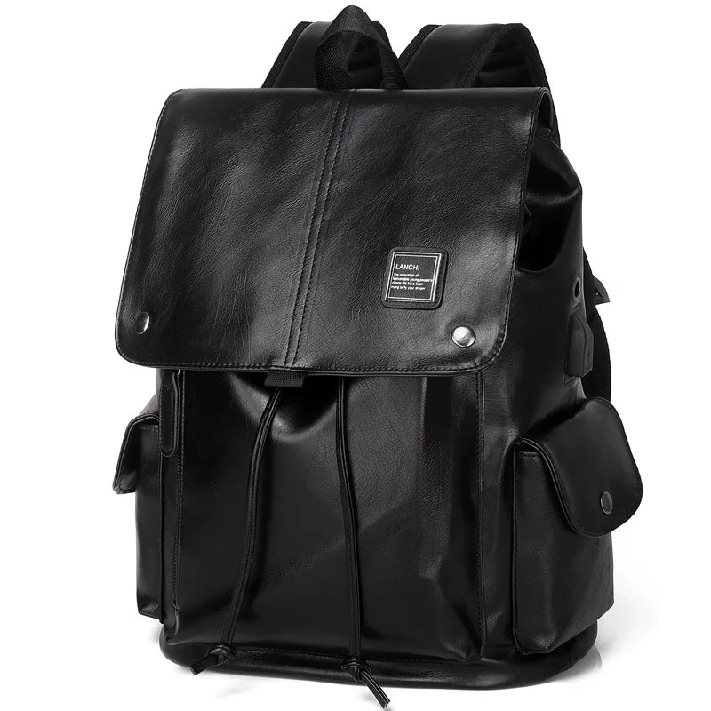 Zaino Uomo in Pelle di Lusso – Grande Capacità per Laptop e Viaggi d’Affari