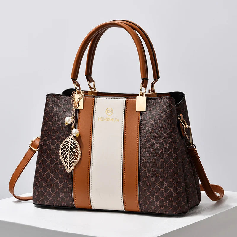 Women's Genuine Leather Handbag - Premium DH