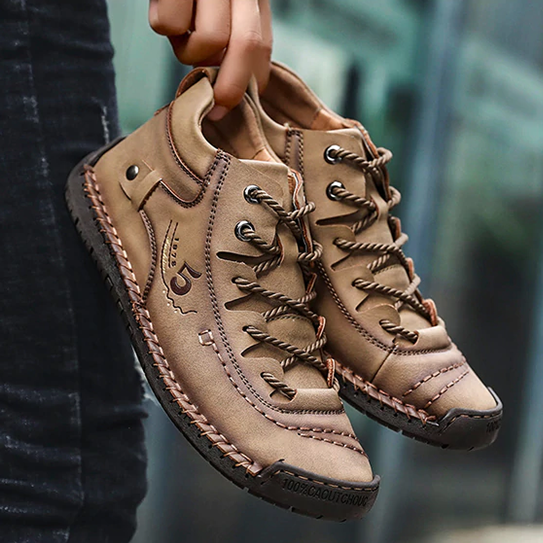 Botas de Couro Vintage
