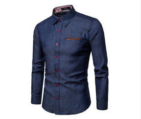 Kit 02 Camisas Jeans Social - JRF