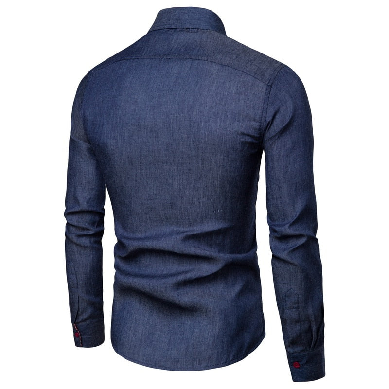 Kit 02 Camisas Jeans Social - JRF