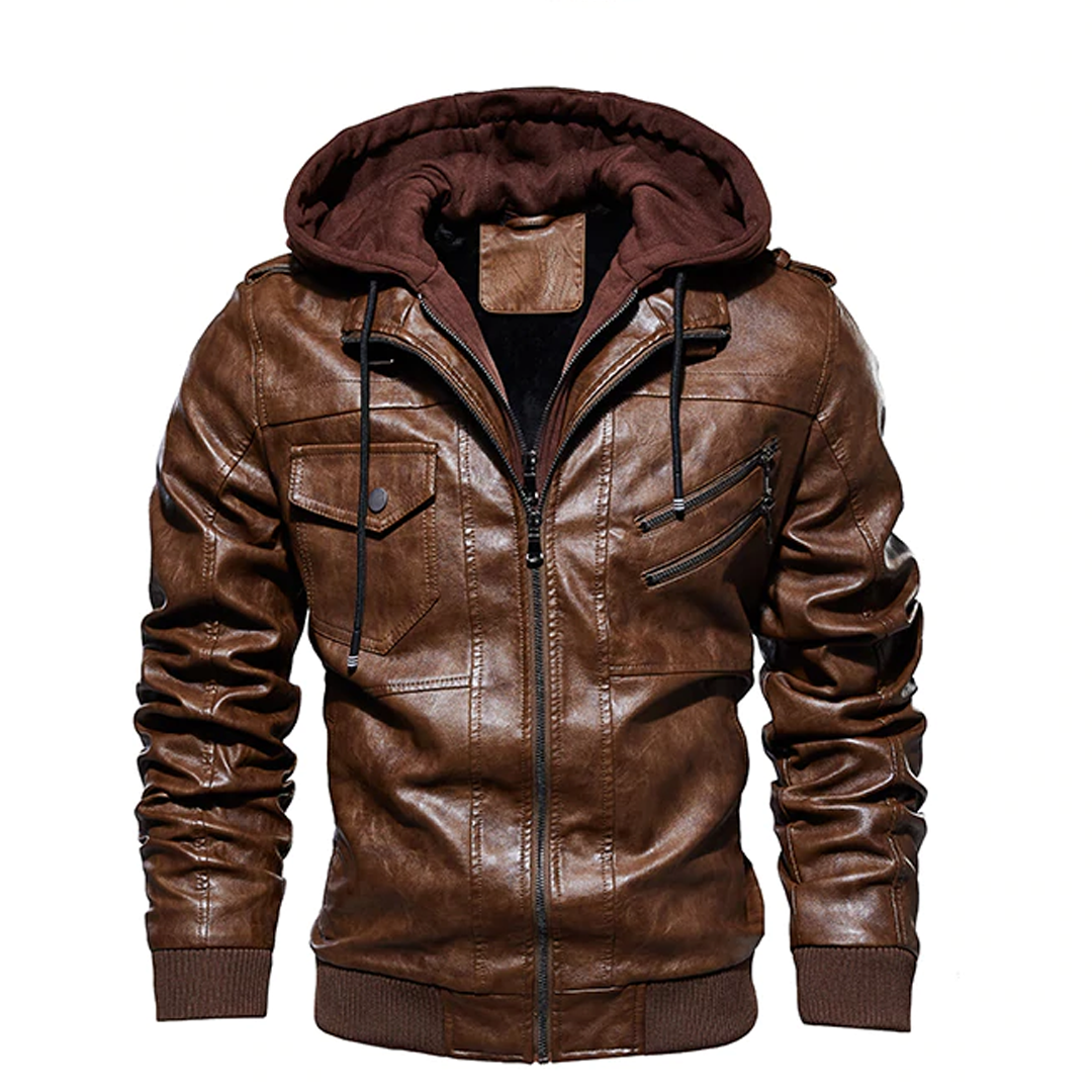 Jaqueta de Couro Mason Leather