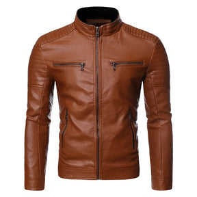 Giacca Vintage da Uomo in Vera Pelle – Premium Men | Eleganza Classica e Dettagli Sartoriali