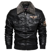 Forza e Stile in una Giacca da Uomo in Vera Pelle – Thompson Baker