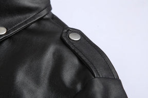 Giacca da Uomo in Vera Pelle – Stile Biker Classico e Robusto | JaquetPro