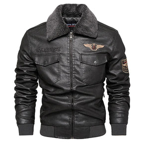 Forza e Stile in una Giacca da Uomo in Vera Pelle – Thompson Baker