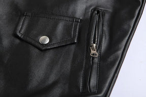 Giacca da Uomo in Vera Pelle – Stile Biker Classico e Robusto | JaquetPro