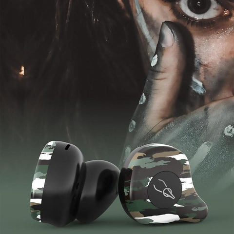 Fone de ouvido Versão Exclusiva Sabbat X12 Pro Camuflado