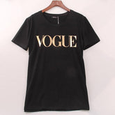 Camiseta Feminina Vogue - Manga Curta