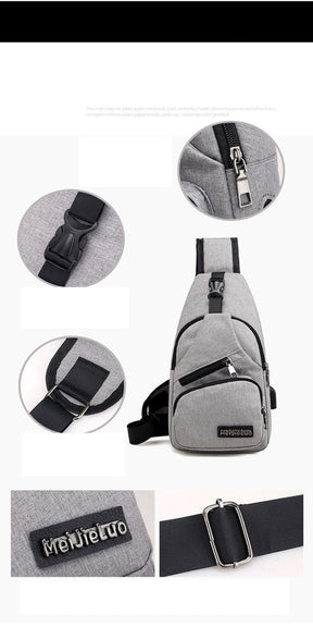 Mochila Run-X - Anti Furto com saída USB