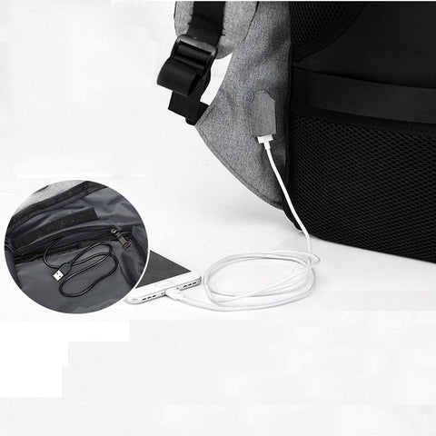 Mochila Note-X com sistema Antifurto e Impermeável