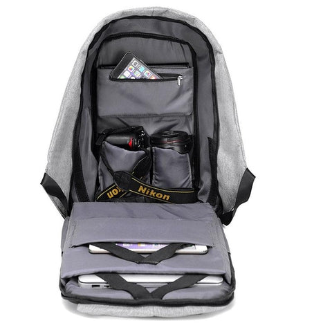 Mochila Note-X com sistema Antifurto e Impermeável