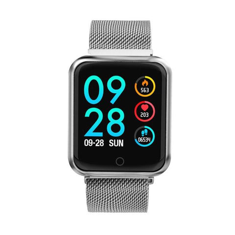 Relógio Smartwatch P68 Inteligente /  Monitor De Pressão Arterial Frequência Cardíaca Impermeável Iphone Android Saúde