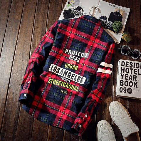 Camisa Xadrez Hip Hop