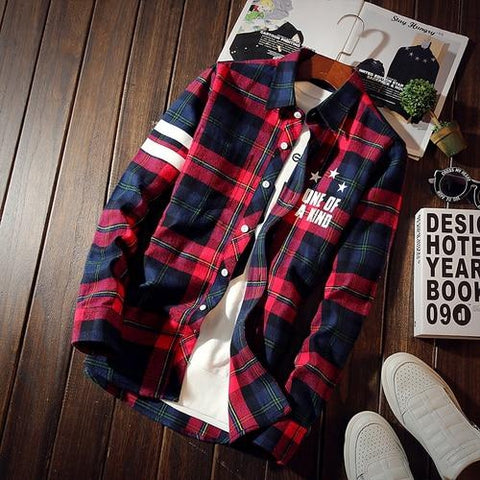 Camisa Xadrez Hip Hop