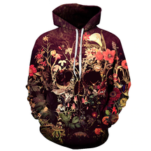Moletom Skull Flower